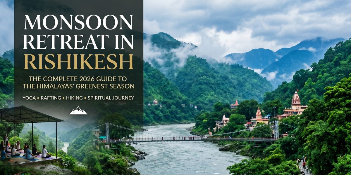 Monsoon Retreat in Rishikesh: The Complete 2026 Guide to the Himalayas' Greenest Season