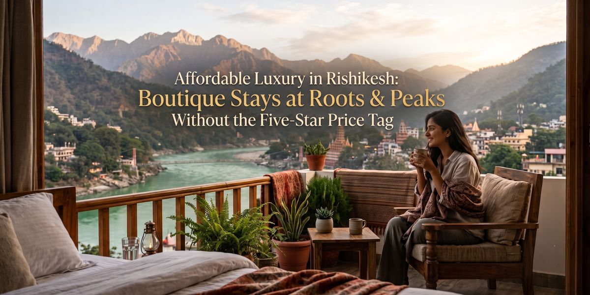 Affordable Luxury in Rishikesh: Boutique Stays at Roots & Peaks Without the Five-Star Price Tag