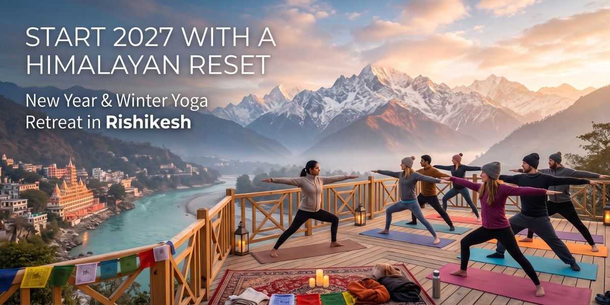 New Year & Winter Yoga Retreat in Rishikesh Start 2027 with a Himalayan Reset